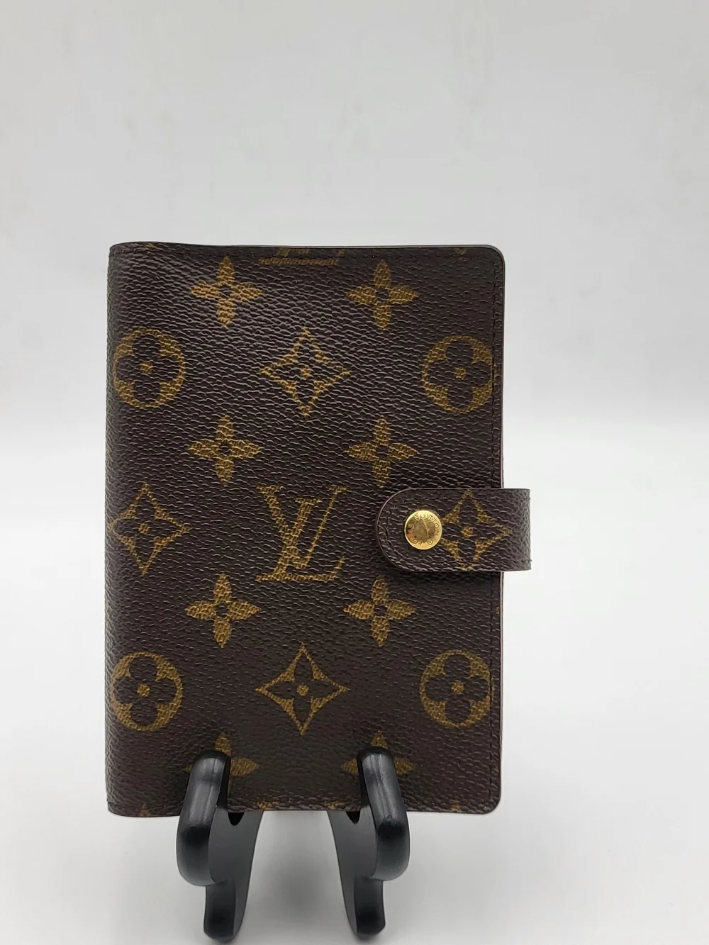 LOUIS VUITTON Monogram Small Ring Agenda Cover..Authentic..